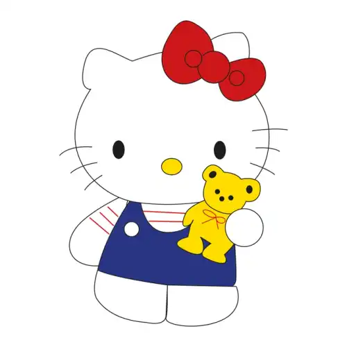 Hello Kitty SVG Design | SVG Files for Cricut & Print