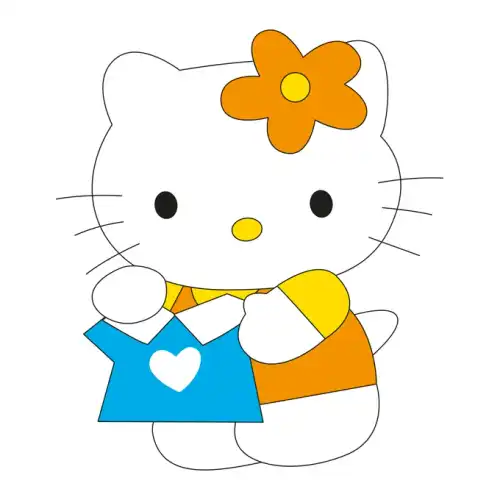 Hello Kitty SVG Design | SVG Files for Cricut & Print