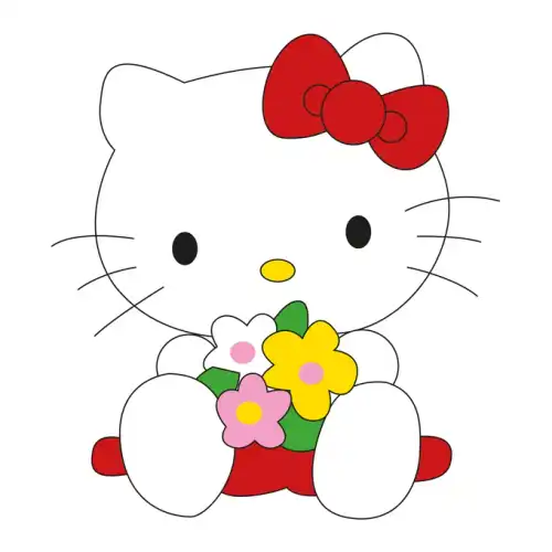 Hello Kitty SVG Design | SVG Files for Cricut & Print
