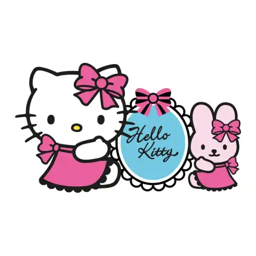 Hello Kitty SVG Design | SVG Files for Cricut & Print
