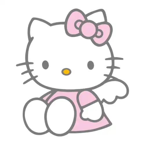 Hello Kitty SVG Design | SVG Files for Cricut & Print