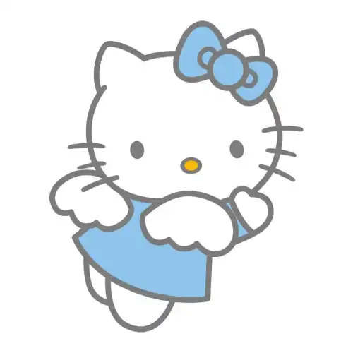 Hello Kitty SVG Design | SVG Files for Cricut & Print