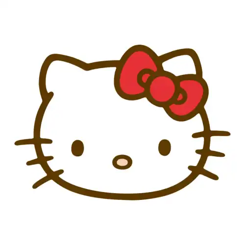 Hello Kitty SVG Design | SVG Files for Cricut & Print
