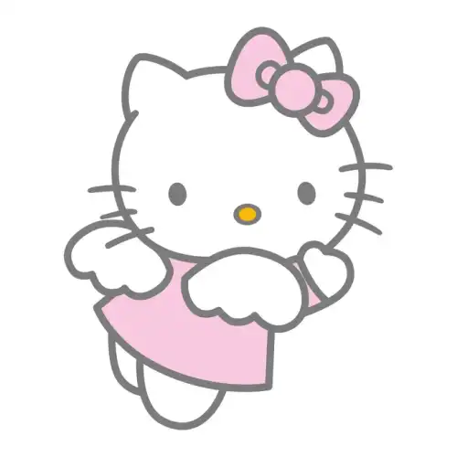 Hello Kitty SVG Design | SVG Files for Cricut & Print