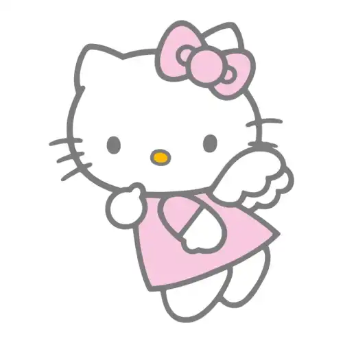 Hello Kitty SVG Design | SVG Files for Cricut & Print