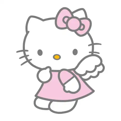 Hello Kitty SVG Design | SVG Files for Cricut & Print