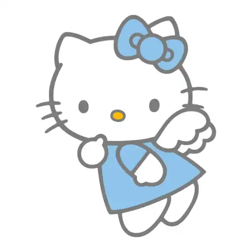 Hello Kitty SVG Design | SVG Files for Cricut & Print