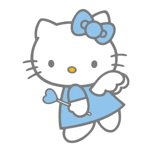 Hello Kitty SVG Design | SVG Files for Cricut & Print