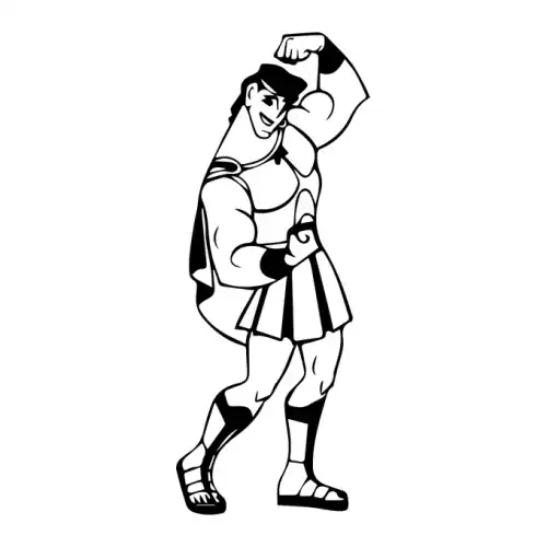 Hercules SVG Design | SVG Files for Cricut & Print