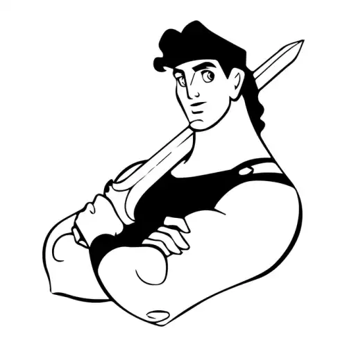 Hercules SVG Design | SVG Files for Cricut & Print