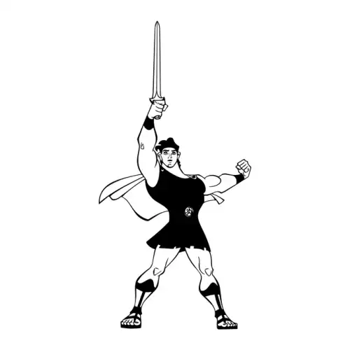 Hercules SVG Design | SVG Files for Cricut & Print