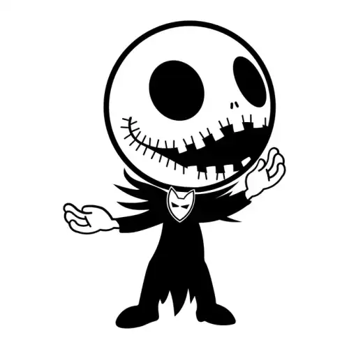 Jack Skellington SVG Design | SVG Files for Cricut & Print