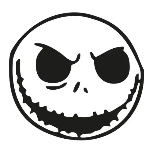 Jack Skellington SVG Design | SVG Files for Cricut & Print