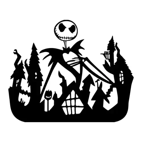 Jack Skellington SVG Design | SVG Files for Cricut & Print