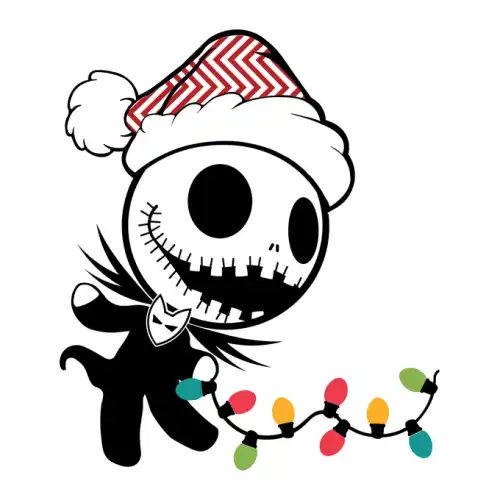 Jack Skellington SVG Design | SVG Files for Cricut & Print