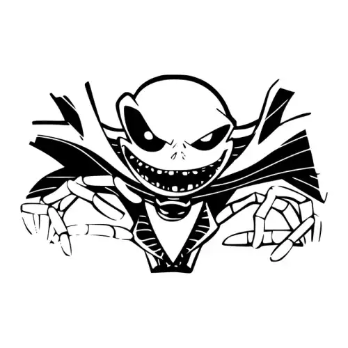Jack Skellington SVG Design | SVG Files for Cricut & Print