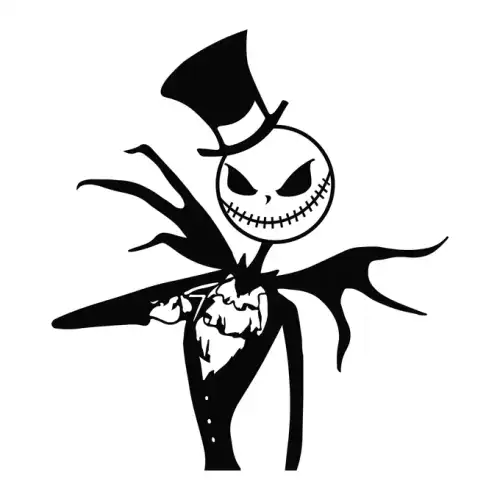 Jack Skellington SVG Design | SVG Files for Cricut & Print