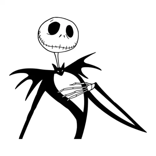 Jack Skellington SVG Design | SVG Files for Cricut & Print
