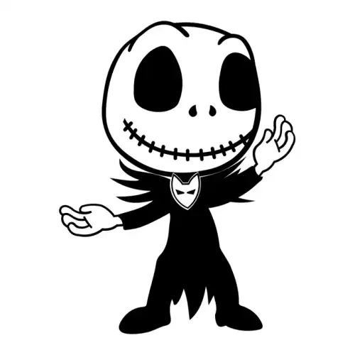 Jack Skellington SVG Design | SVG Files for Cricut & Print