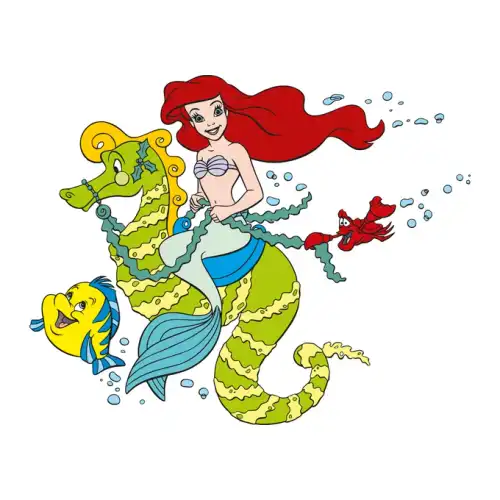 Little Mermaid Ariel SVG Design | SVG Files for Cricut & Print