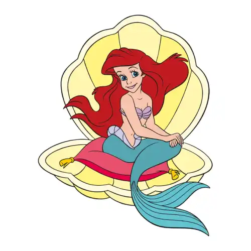Little Mermaid Ariel SVG Design | SVG Files for Cricut & Print