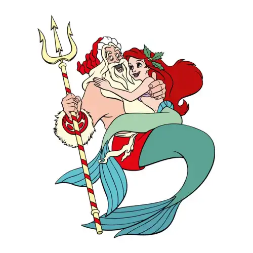 Little Mermaid Ariel SVG Design | SVG Files for Cricut & Print