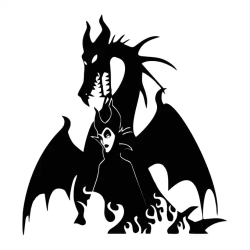 Maleficent SVG Design | SVG Files for Cricut & Print