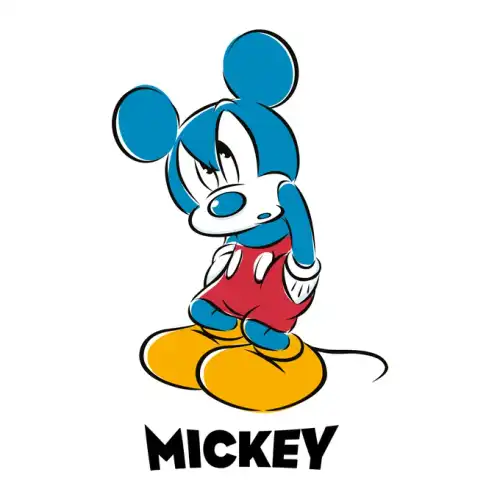 Mickey Mouse SVG Design | SVG Files for Cricut & Print