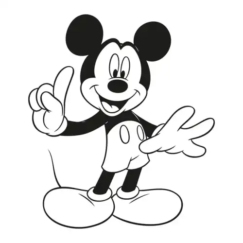 Mickey Mouse SVG Design | SVG Files for Cricut & Print