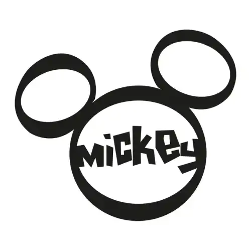 Mickey Mouse SVG Design | SVG Files for Cricut & Print