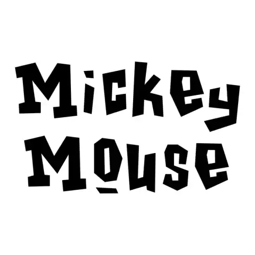 Mickey Mouse SVG Design | SVG Files for Cricut & Print