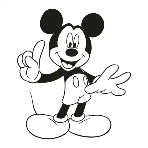 Mickey Mouse SVG Design | SVG Files for Cricut & Print