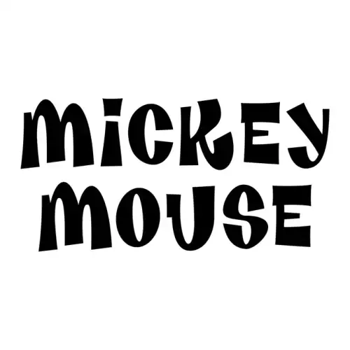 Mickey Mouse SVG Design | SVG Files for Cricut & Print