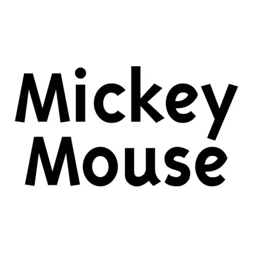 Mickey Mouse SVG Design | SVG Files for Cricut & Print