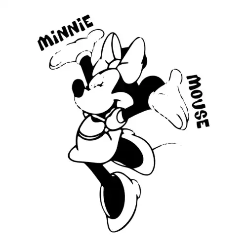 Minnie Mouse SVG Design | SVG Files for Cricut & Print