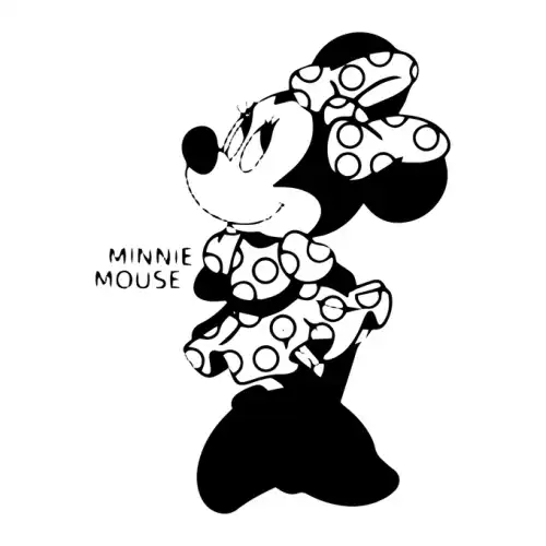 Minnie Mouse SVG Design | SVG Files for Cricut & Print