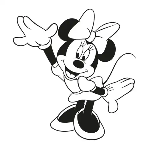 Minnie Mouse SVG Design | SVG Files for Cricut & Print