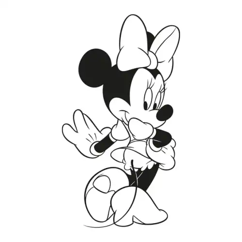 Minnie Mouse SVG Design | SVG Files for Cricut & Print