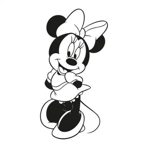 Minnie Mouse SVG Design | SVG Files for Cricut & Print