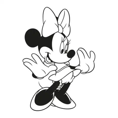 Minnie Mouse SVG Design | SVG Files for Cricut & Print