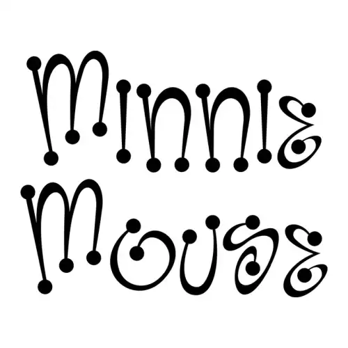 Minnie Mouse SVG Design | SVG Files for Cricut & Print