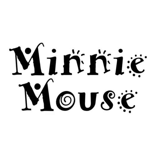 Minnie Mouse SVG Design | SVG Files for Cricut & Print