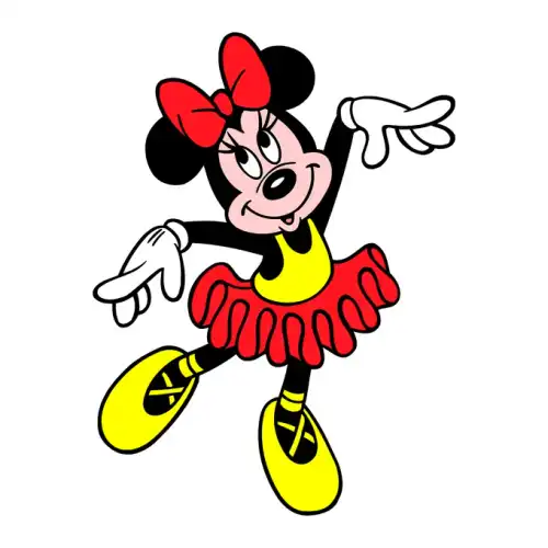 Minnie Mouse SVG Design | SVG Files for Cricut & Print