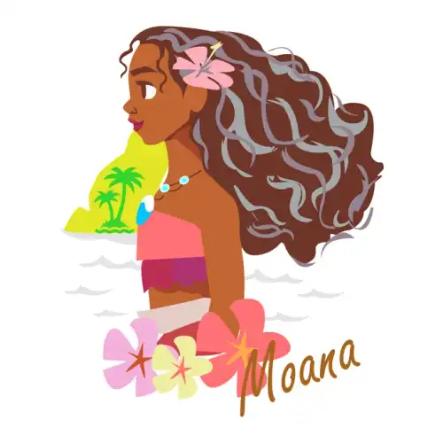 Moana SVG Design | SVG Files for Cricut & Print