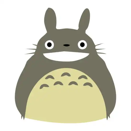 My Neighbor Totoro SVG Design | SVG Files for Cricut & Print