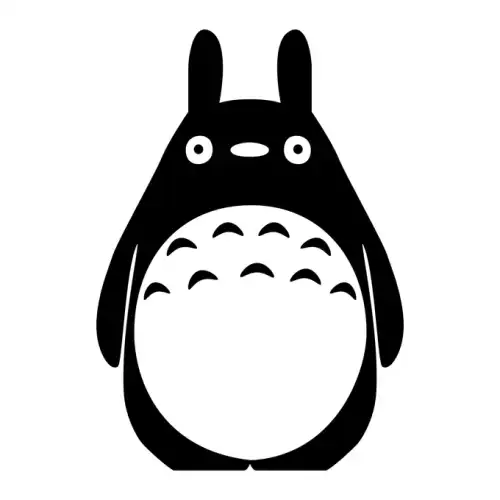 My Neighbor Totoro SVG Design | SVG Files for Cricut & Print