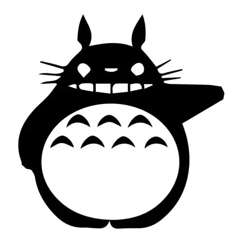My Neighbor Totoro SVG Design | SVG Files for Cricut & Print