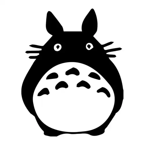 My Neighbor Totoro SVG Design | SVG Files for Cricut & Print
