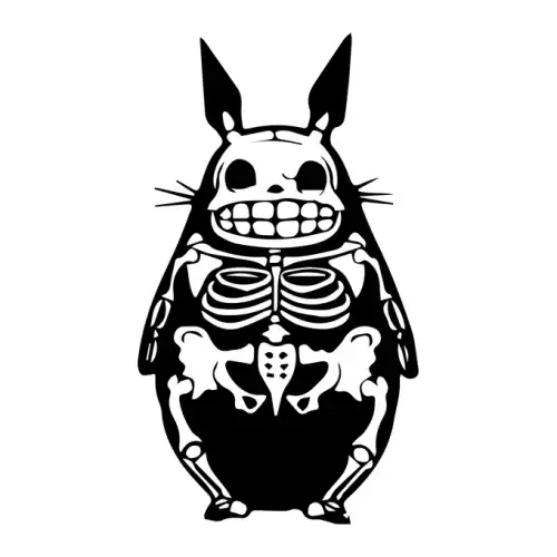 My Neighbor Totoro SVG Design | SVG Files for Cricut & Print