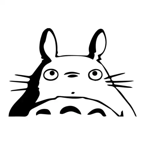 My Neighbor Totoro SVG Design | SVG Files for Cricut & Print